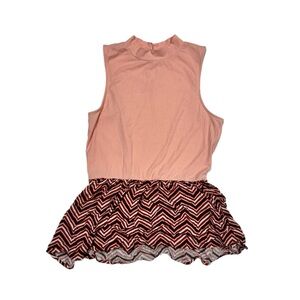Candie's Pink and Black Kids Dress